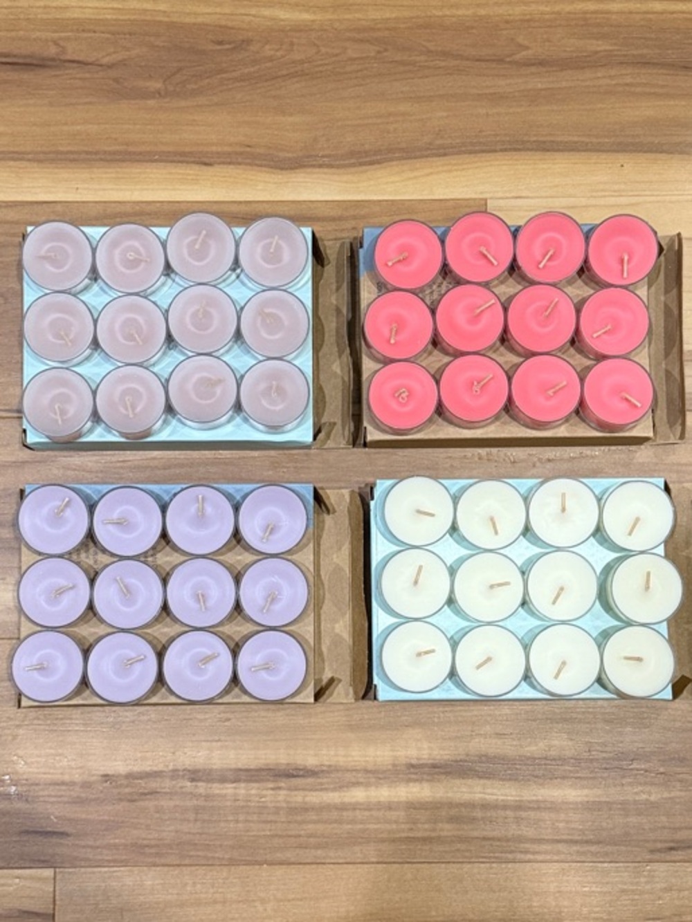 PartyLite Floral & Fresh Water Tealights Mega Lot - 4 Boxes NIB
